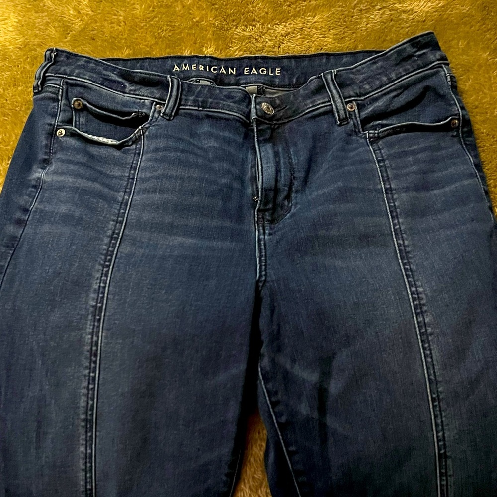 American eagle festival flare jeans.